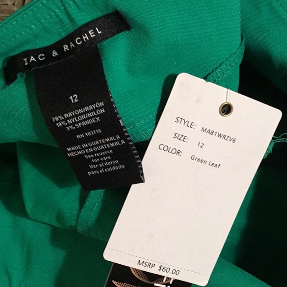 NWT Zac and Rachel stretch pants - Picture 4 of 4